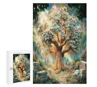 Dollar Tree 1000 Piece Jigsaw Puzzles All Ages Money Tree Jigsaws Evening Wind-Down Activity Challenging Home Decor Stress Relief 1000 PCS