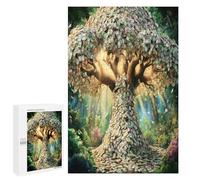 Dollar Tree 1000 Piece Jigsaw Puzzles All Ages Money Tree Jigsaws Evening Wind-Down Activity Challenging Home Decor Stress Relief 1000 PCS