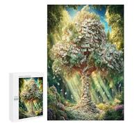 Dollar Tree 1000 Piece Jigsaw Puzzles All Ages Money Tree Jigsaws Evening Wind-Down Activity Challenging Home Decor Stress Relief 1000 PCS