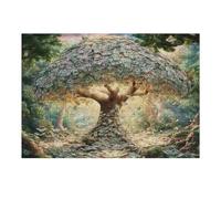 Dollar Tree 300 Piece Jigsaw Puzzle for Adults Teens Money Tree Jigsaw After Gym Relaxation Brainteaser Puzzle for Fitness Lovers Stress 300 PCS