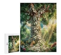 Dollar Tree 500 Piece Jigsaw Puzzles All Ages Money Tree Jigsaws Evening Wind-Down Activity Challenging Home Decor Stress Relief 500 PCS