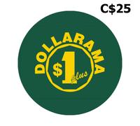 Dollarama CAD 25 Gift Card CA