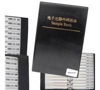 DollaTek 1% 0805 SMD Resistor Assorted Folder (0 ohm-10M ohm) 170value x 50pcs = 8500pcs sample book
