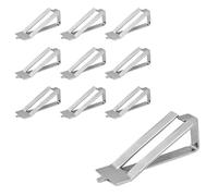 DollaTek 10PCS Glass Bed Spring Turn Clips for Ender 3Pro 3S 5Pro CR-20 PRO CR-10S Pro 3D Printer