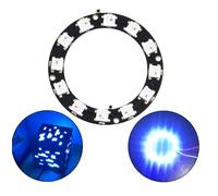 DollaTek 12 Bits WS2812 5050 RGB LED Ring Lamp Light with Integrated Drivers 5V Development Board Compatible with Arduino