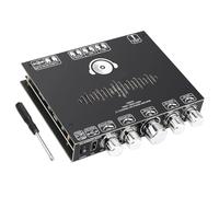 DollaTek 2.1 Channel Bluetooth Amplifier Board High Power Bluetooth Amplifier Board 160W+160W+220W Support App Control Supports USB Bluetooth 3.5mm AUX inputs S220HS