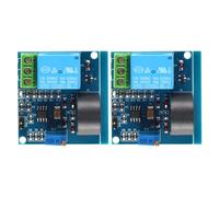 DollaTek 2 12v 5a Ac Current Sensor Relay Module Adjustable Overcurrent Protection Switch 12v Power Relay With Detection For Hvac Industrial Automation