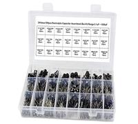DollaTek 24Value Electrolytic Capacitor Assortment Box Kit Range 0.1uF-1000uF - 500pcs