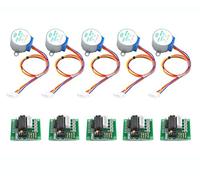 DollaTek 28BYJ-48 ULN2003 5V Stepper Motor + ULN2003 Driver Board for Arduino - 5pcs