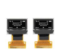 DollaTek 2Pcs 0.49 inch OLED Display Module 1306 Resolution 64x32 I2C IIC Interface