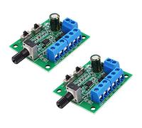 DollaTek 2Pcs PWM Speed Controller Brushless DC Motor Driver Board Regulator Board Governor Module PWM Monitor DC8-24V With Drive
