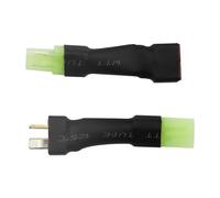 DollaTek 2pcs Wireless T Plug Male Female to Mini for Tamiya Connector