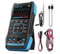 DollaTek 3 in 1 Digital Oscilloscope Multimeter Signal Generator Oscilloscope with 10MHz Bandwidth 50MSa/s Sampling Rate TRMS 9999 Counts Dual Channels Automotive Tools