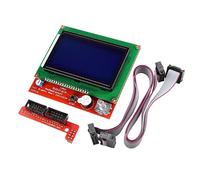 DollaTek 3D Printer Controller Kit Ramps 1.4 + Full Graphic Smart Display Controller + A4988 Stepper Motor Driver for RepRap (12864 LCD Full Graphic Smart Display Controller)