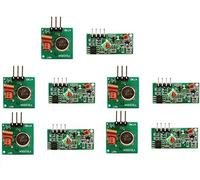 DollaTek 5Pcs 433MHz RF Wireless Transmitter and Receiver Module Kit for Arduino Raspberry Pi