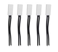 DollaTek 5Pcs KSD9700 Thermostat, 40℃ Normally Open Temperature Switch N.O 5A Thermal Switch Temperature Controller