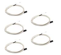 DollaTek 5pcs NTC 3950 100K Thermistor with 1 Meter Wiring and Female Pin Head for RepRap 3D Printer Extruder Heated Bed pre-wired or Hot End