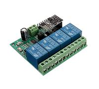 DollaTek 5V ESP8266 Four Channel WiFi Relay IOT Smart Home Cellphone APP Remote Control