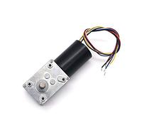 DollaTek DC12V Metal Brushless Turbo Worm 40RPM Low Speed Gear Reducer