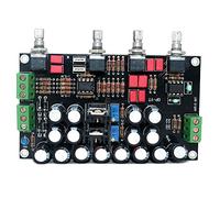 DollaTek HIFI amplificador audio OPA2604+AD827 OPAMP 5532 LM337 LM317 Preamp Pre-amplifier Volume Tone Control Board