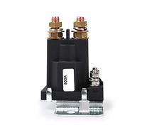 DollaTek High Current Starter Relay 500 AMP DC 12V 4 Pin SPST Car Auto Start Contactor Double Batteries Isolator Control On/Off Switch