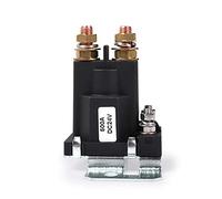 DollaTek High Current Starter Relay 500 AMP DC 24V 4 Pin SPST Car Auto Start Contactor Double Batteries Isolator Control On/Off Switch