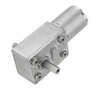 DollaTek JGY-370 DC 24V 150RPM Double Shaft Worm Gear Motor Self-locking Reduction Gear Motor