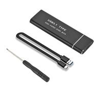 DollaTek M.2 SATA Adapter USB 3.0 to NGFF SSD External Enclosure SATA III Case 2280 2260 2242 2230 B Key NGFF SATA3 Caddy UASP 6Gbps for Win10 / 8/7 / VISTA/XP/Linux/Mac OS