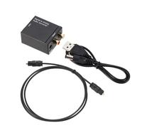 DollaTek Optical To 3.5mm Converter Digital to Analog Audio Converter USB Powered with Fibre Optic Cable for HDTV PS3 PS4 Xbox DVD Blu-ray