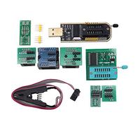 DollaTek Programmer Ch341A + SOP8 to DIP8 + 1.8V Adapter + SOP8 to DIP8 Socket + SOP8 clip