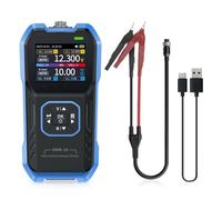 DollaTek Resistance Tester High Precision Internal Resistance Tester Lithium Battery Internal Resistance Meter Measuring Instrument 0V-±100V 0-200Ω