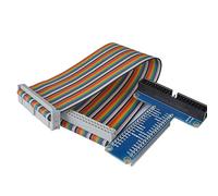 DollaTek RPi GPIO Breakout Expansion Board + Ribbon Cable for Raspberry Pi 3 2