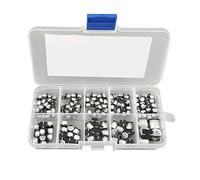 DollaTek SMD Capacitors Assorted Box,145pcs of 10 values 0.47 to 470uF SMD Electrolytic Capacitors Assortment Kit