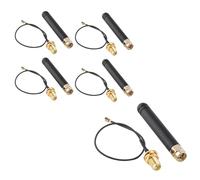 DollaTek U.FL IPEX to SMA Connector Antenna 868-915MHz for Lora Board Lora32u4 II Wifi Lora32-5pcs