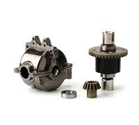 DollaTek W-ltoys Upgrade Front & Back Metal Gear Box Shell 1/18 A949 A959 A969 A979 RC Car Part Titanium Gearbox Housing + Differential