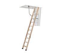 Dolle 'ClickFix 76' 3 Section Wooden Folding Loft Ladder (1200 x 700mm)