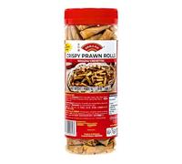 Dollee Crispy Prawn Rolls 240g | Authentic Asian Snack with Savory Spiced Prawn Filling | Crunchy Traditional Festive Snack for Sharing | HALAL