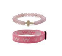 DOLLESS 2PCS WWJD Bracelets for Women Men Bead String What Would Jesus Do Bracelets Christian Jewelry Gifts, Adjustable, String, no gemstone