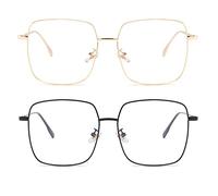 Dollger Blue Light Blocking Glasses women Anti Glare UV Filter Computer Gaming Glasses Retro square Eyeglasses Matalframe