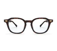 Dollger Blue Light Blocking Glasses Womens Men Gaming Glasses Acetate Frames Blue Light Filter UV Protection Ladies Retro Fashion Glasses Leopard