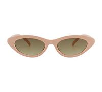 Dollger Retro CatEye Sunglasses for Women Vintage Slim Trendy Cat's Eye Sunglasses, Beige, 51 mm
