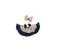 Dollhouse Accessories 1/12 Doll Clothes Skirt Bow Tie Two Piece Set Gorgeous Doll Accessories Give Your Toys A Different Style Ensures Miniature Dollhouse (A, One Size)