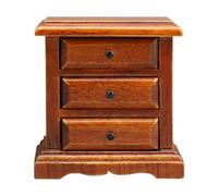 AWHAO Dollhouse Bedside Table for Doll House Dollhouse Decor Dollhouse Night Stand