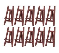 Dollhouse Easel Miniature Painting Easel Detail Design Sturdy Pinewood Multi Purpose Miniature Easel for 1:12 1:6 Scale Dollhouse Decor