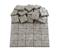 Dollhouse Flooring, Miniature Pavement Bricks, 1/12 Scale Accessories, Mini Bricks for Landscaping, 50pcs, REDUCIO!