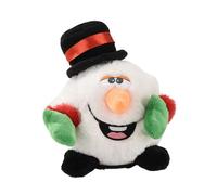 Dollhouse Furniture Santa Claus Plush Dolls Singing English Songs Santa Toys for Children are and Beautiful Houses (White, 29 x 20 x 16 cm)
