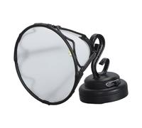 Dollhouse LED Wall Lamp, White Shade Black Border Miniature Metal LED Lamp for Decoration, 1:12 Scale Mini Dollhouse Wall Light with Switch and Batteries Included