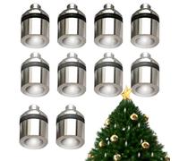 Dollhouse Lights 10PCS Cordless Warm White Miniature LED Lights for Cat Claw Lamp Battery Operated Tiny for Crafts White, Miniature for Dollhouse