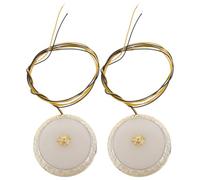 Dollhouse Lights Miniature Round Ceiling Lights Fairy Furniture 2pcs