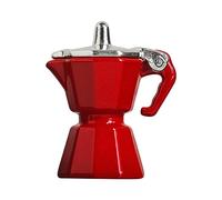 Dollhouse Miniature Coffee Pot Mini 1/12 for Micro Landscape House Model Decor Red, 25x30x16 mm